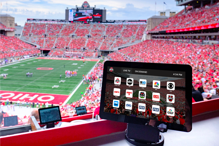 Loge Tablet at Ohio State